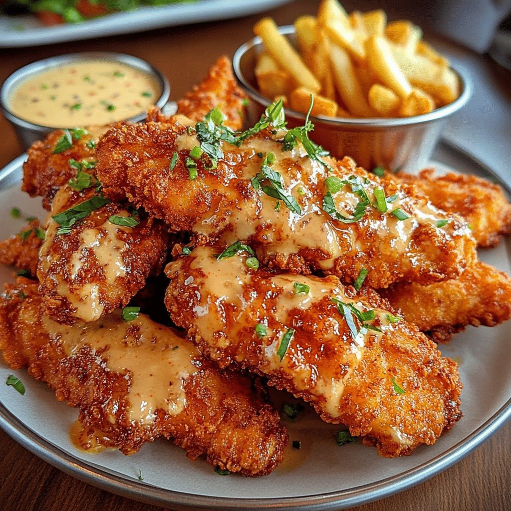 Tenders et frites